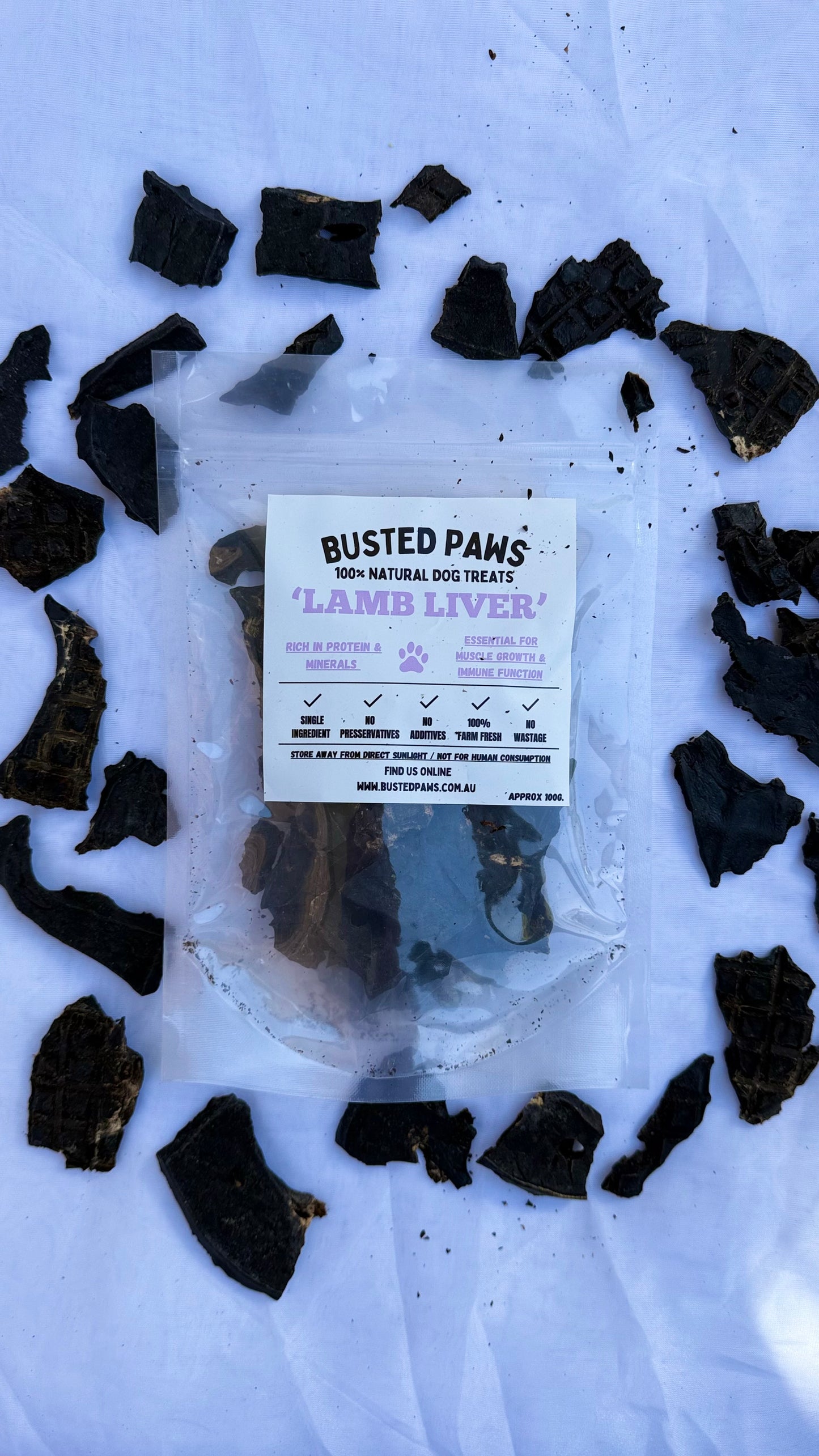 Lamb Liver Dog Treats