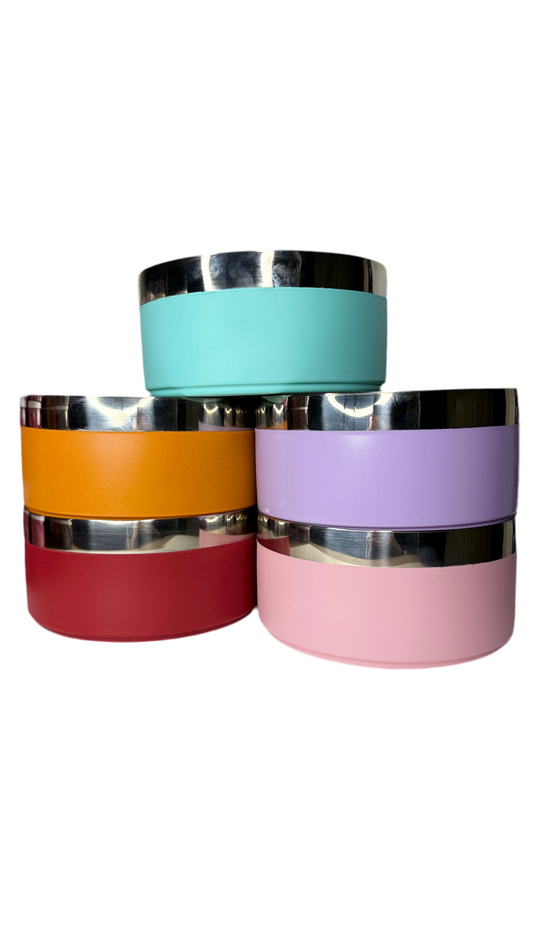 Customizable Stainless Steel Dog Bowl