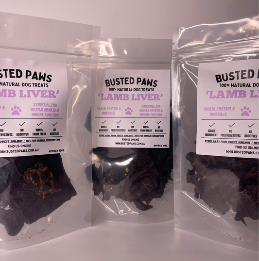 Lamb Liver Dog Treats