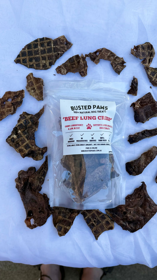 Beef Lung Crisp Dog Treats