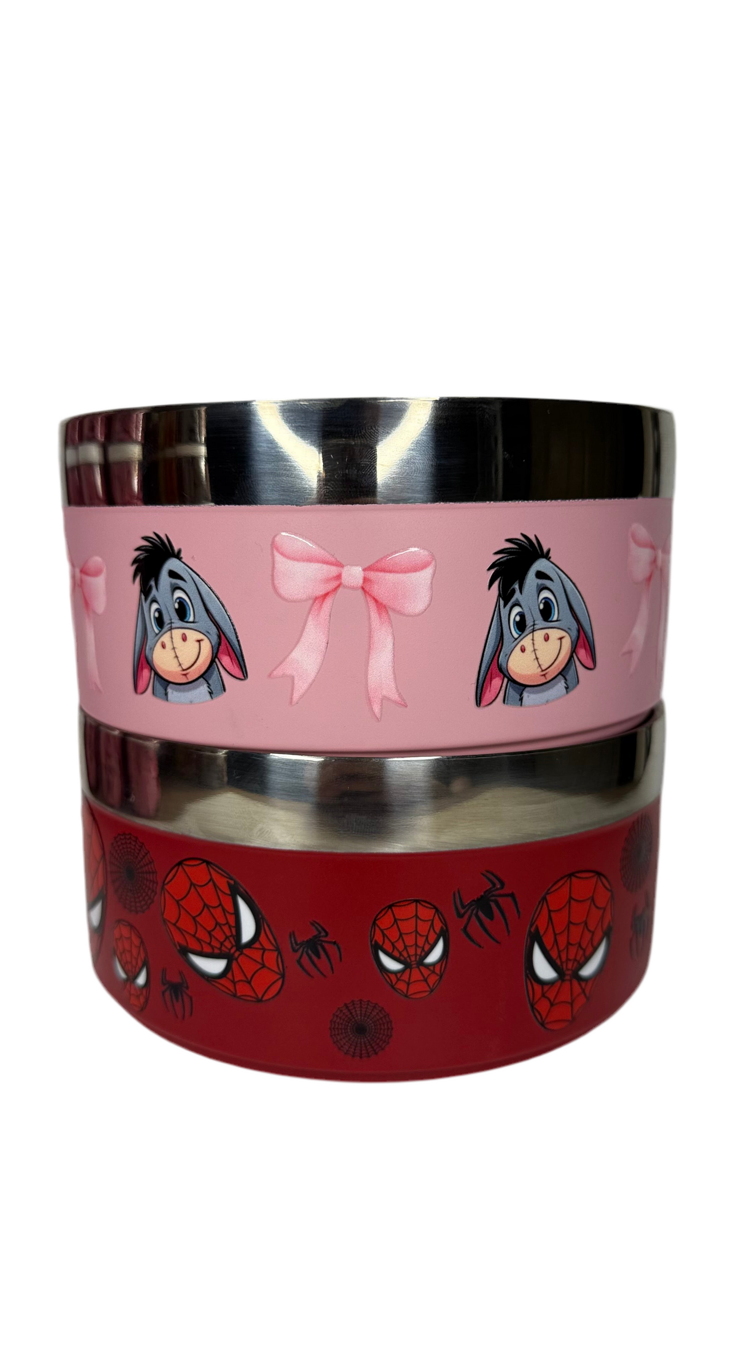 Customizable Stainless Steel Dog Bowl