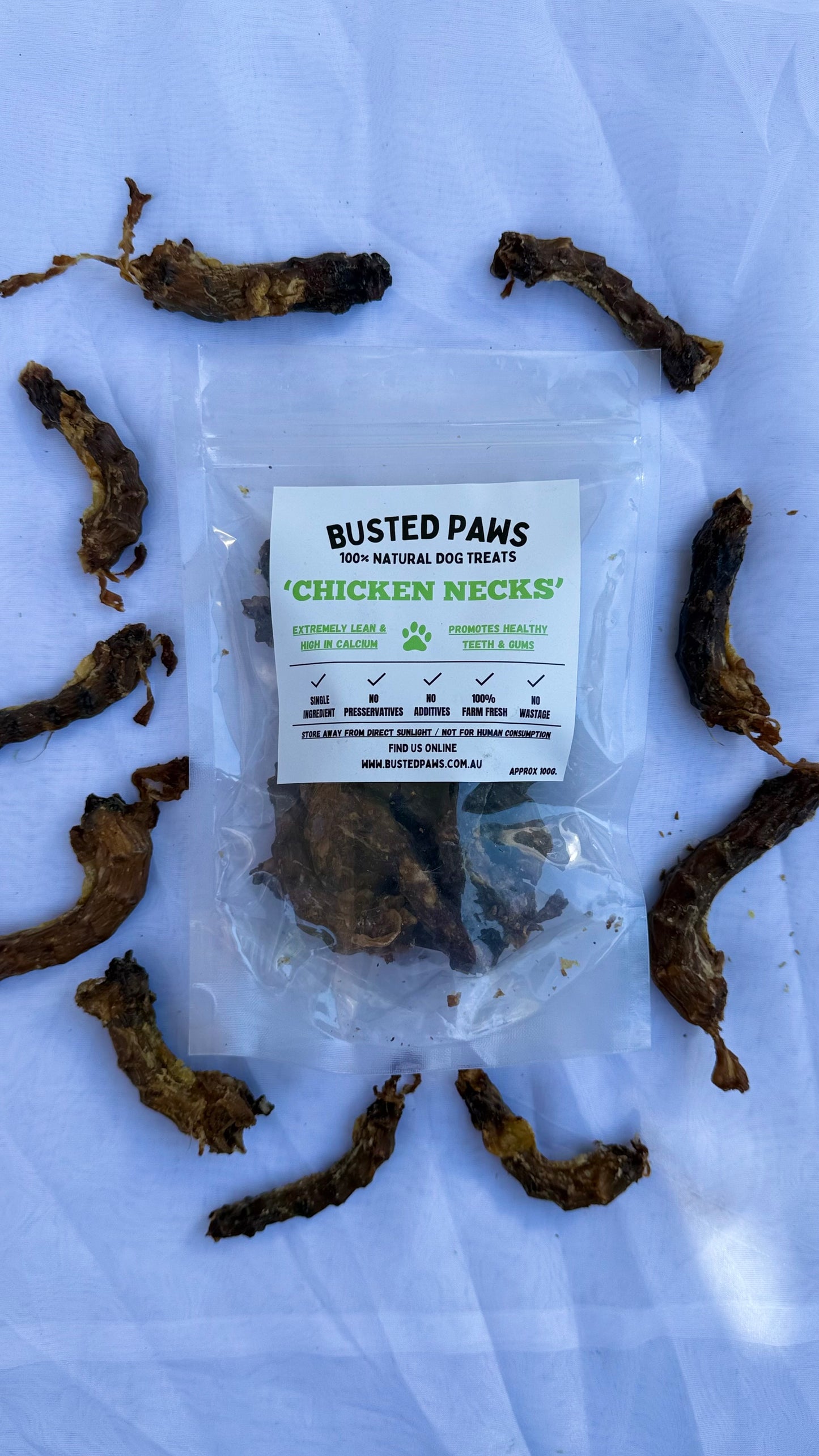 Chicken Necks Dog Treats